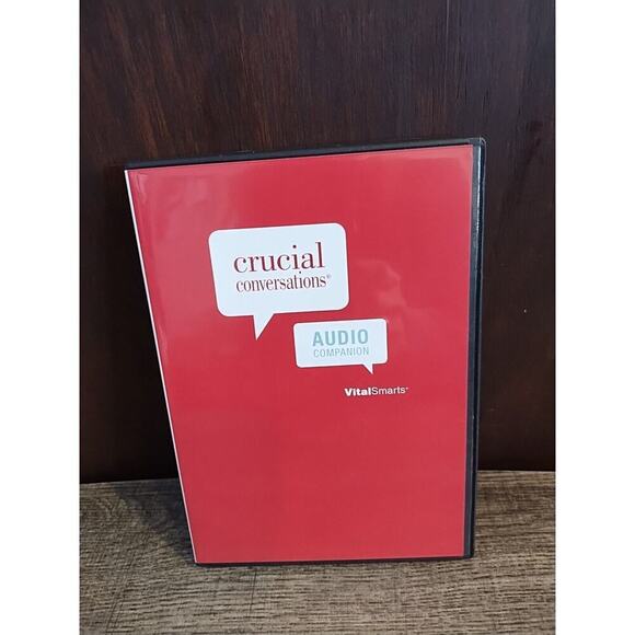 Crucial Conversations 6 CD Set High Stakes dialogue communication - Picture 1 of 2